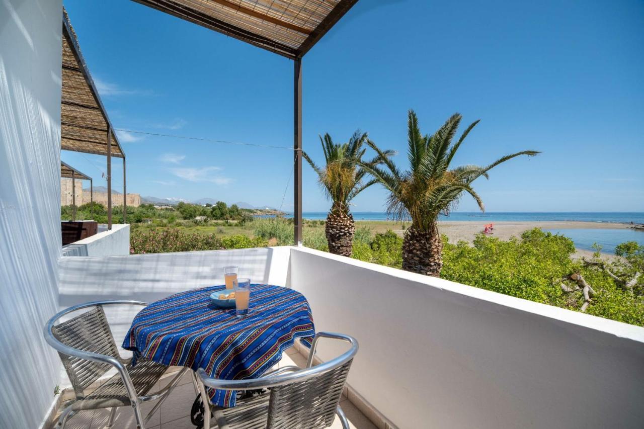 Milos Studios & Beach House Frangokastello Dış mekan fotoğraf